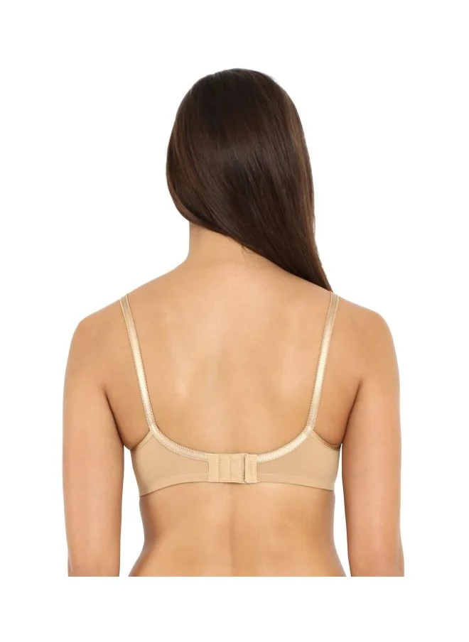 JOCKEY Jockey 1242 Women Wire free Non Padded Super Combed Cotton Elastane Stretch Medium Coverage Cross Over Everyday Bra with Adjustable Straps