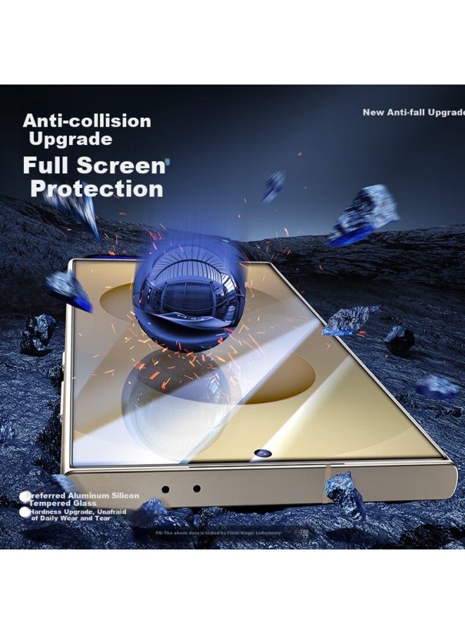 Smartdevil Full Coverage Tempered Glass Screen Protector For Samsung Galaxy S25, Hd Clear Anti-explosion Anti-fingerprint Full Glass Film With No Black Borders, 2-pack With Installation Tool - Image 2