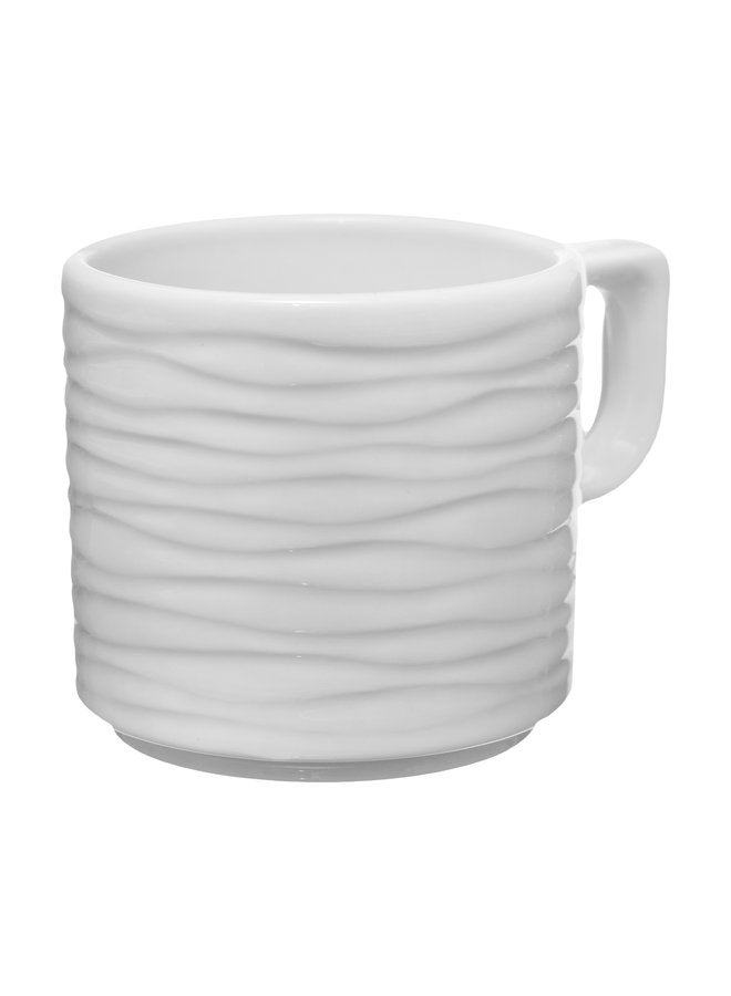 Kutahya Coffee Cup 100 ML & Saucer 12 CM Sea Wave Decorated - Image 5