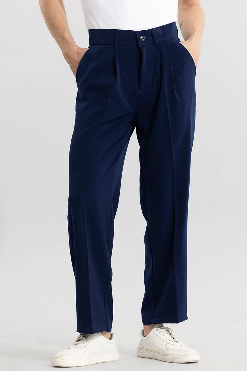 SNITCH  Seoul Navy Korean Pant for Men | Best Price UAE