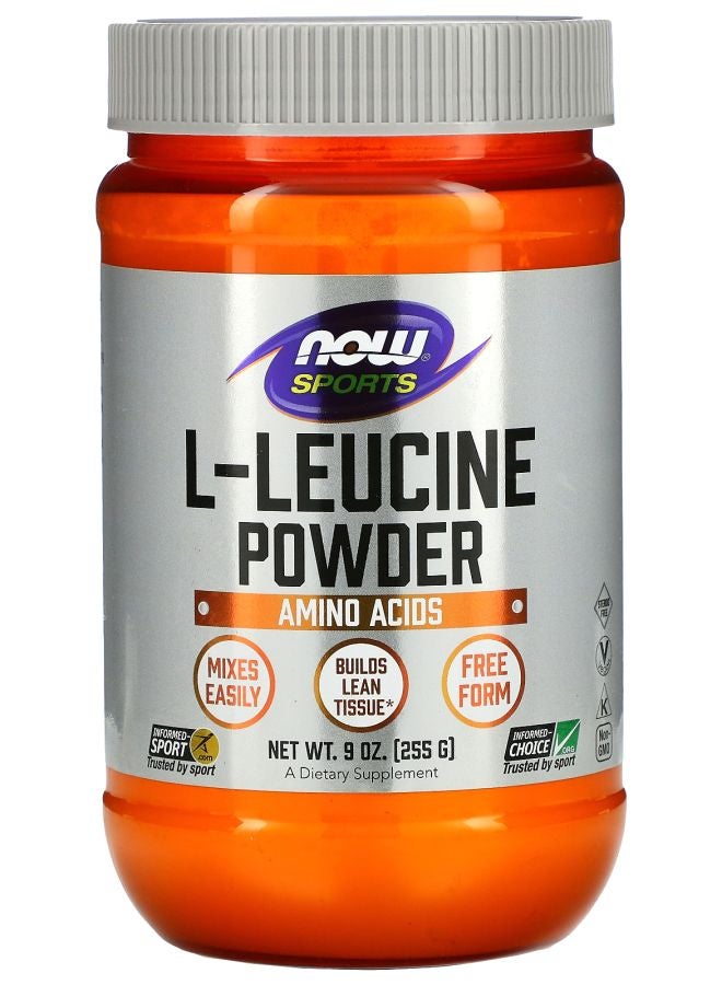now Sports L-Leucine Powder 9 oz (255 g)
