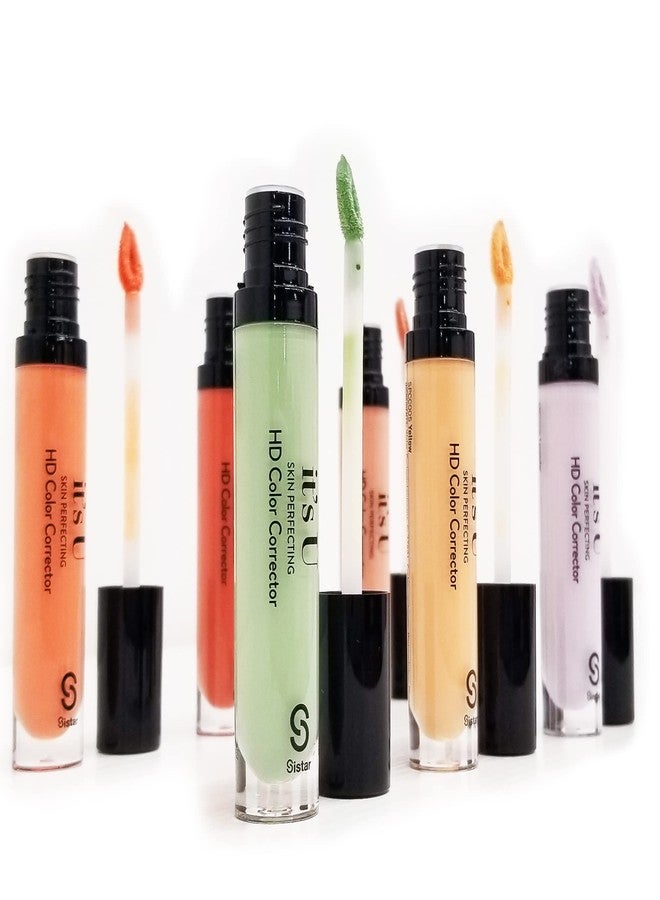 SISTAR It's U Skin Perfecting Conceal HD Contour Color Corrector Full Coverage Smooth and Flawless (Green) - Image 2