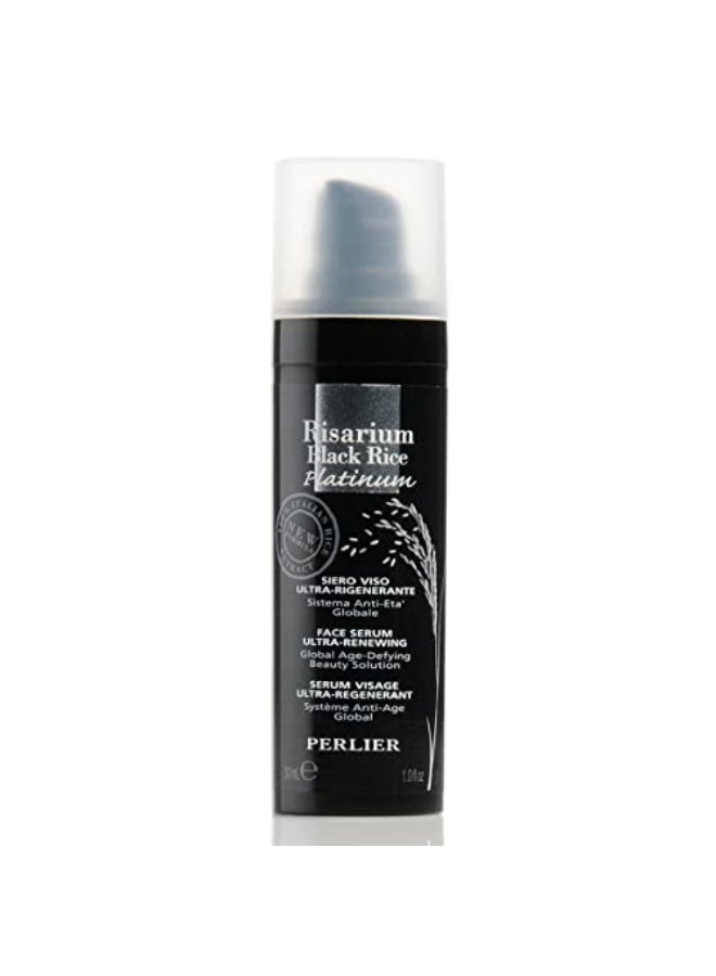 Perlier Black Rice Platinum Face Ultra Renewing Serum 1 fl oz - Image 1