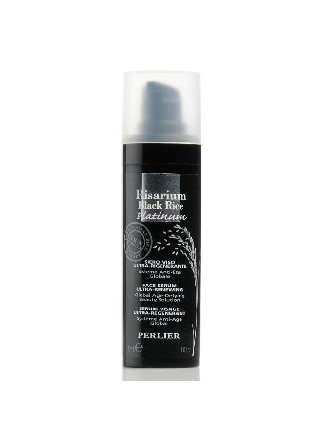 Perlier Black Rice Platinum Face Ultra Renewing Serum 1 fl oz - Image 2