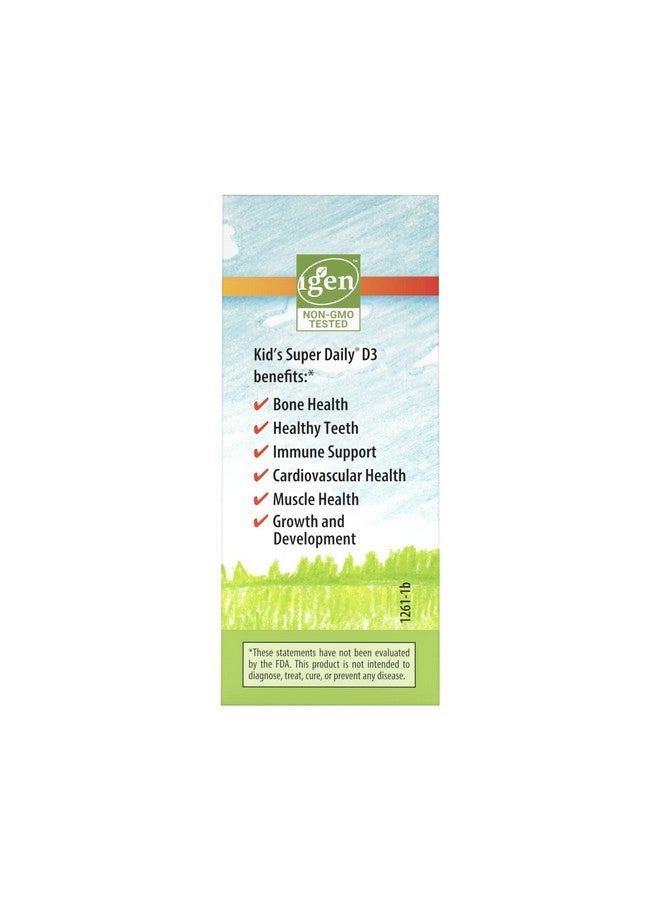 Carlson كارلسون - سوبر دايلي D3 للأطفال، قطرات فيتامين D للأطفال، 600 وحدة دولية (15 ميكروغرام) لكل قطرة، نباتي، قطرات فيتامين D سائلة للأطفال، بدون نكهة، 90 قطرة (2.54 مل) - Image 2