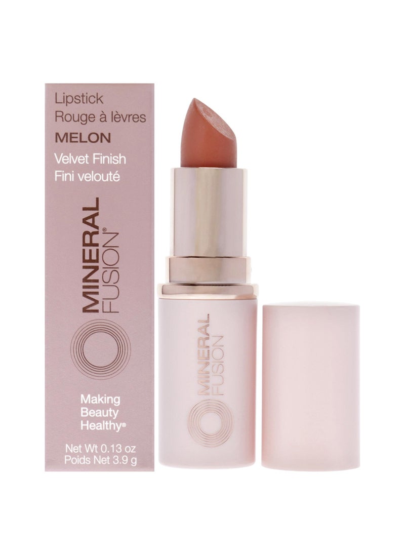 Mineral Fusion - Mineral Fusion Velvet Finish Lipstick - Melon for Women - 0.13 oz Lipstick - Image 1