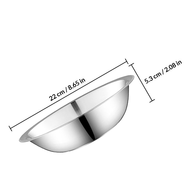 🍳 طقم أوعية من الستانلس ستيل لأدوات المطبخ متينة لتقديم الطعام والخفق - Image 2
