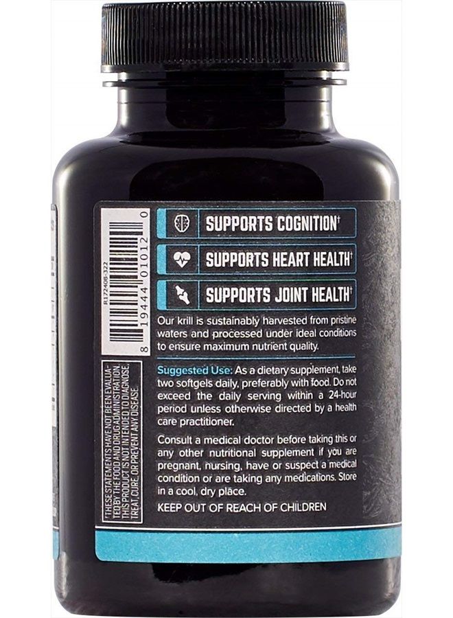 Onnit Antarctic Krill Oil - 1000mg Per Serving - No Fishy Smell or Taste - Packed with Omega-3s, EPA, DHA, Astaxanthin & Phospholipids - Supports Healthy Joints, Brain, Heart, and Blood Pressure  - Image 4