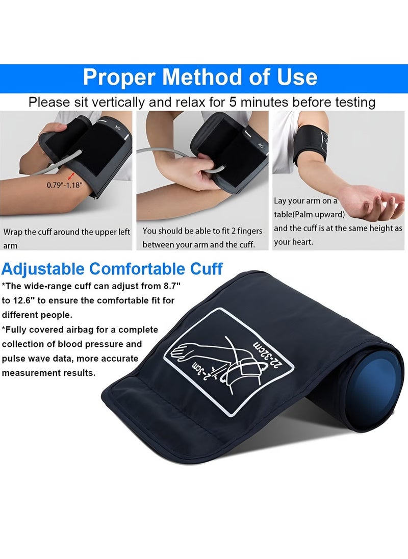 Professionally Clinically Validated Automatic Blood Pressure Monitor with Irregular Heart Pulse Detection and Cuff Winding Guide | Arm Blood Pressure Monitor  - Image 2