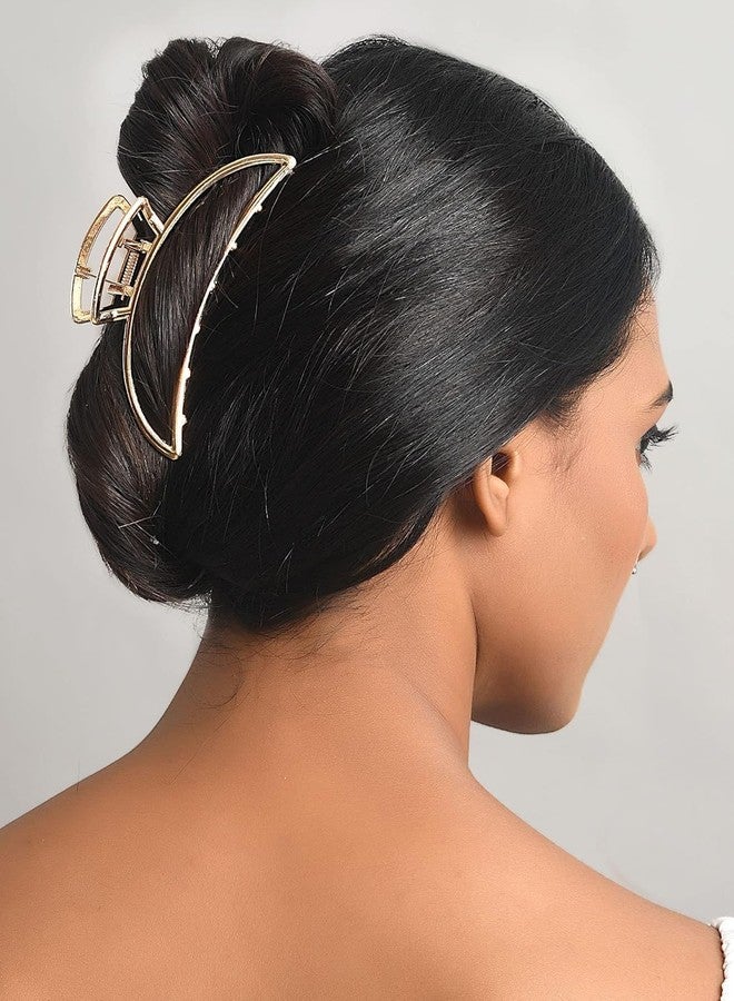 RHOSYN HAIR ACCESSORIES Metal Pk-2 Large Barrette Clips for Women Juda Bun Shaper Ponytail Holders Jaw Clamp for All Type Hair Fashion Styling Accessories for Girls - Image 3