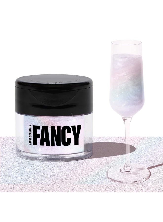 Fancy Sprinkles غبار لامع قابل للأكل من حجر القمر، 100% غبار قابل للأكل لطعام ومشروبات لامعة بدون طعم أو قوام (4 جرام) - Image 1