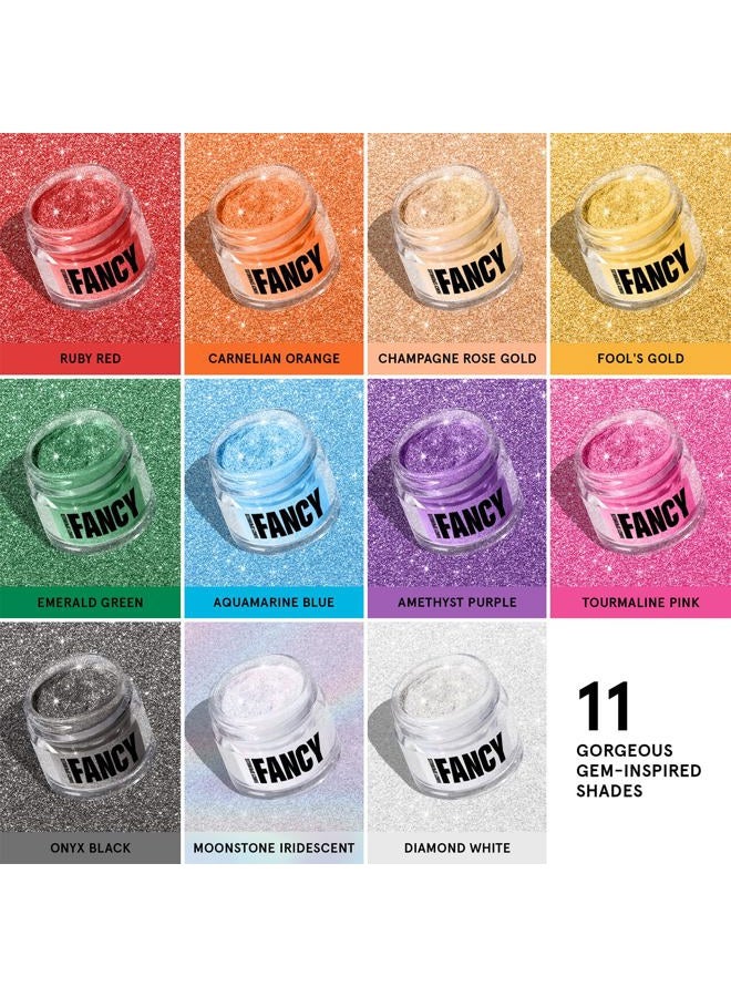 Fancy Sprinkles غبار لامع قابل للأكل من حجر القمر، 100% غبار قابل للأكل لطعام ومشروبات لامعة بدون طعم أو قوام (4 جرام) - Image 5