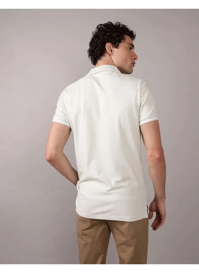 امريكان ايجل AE Slim Fit Pique Polo Shirt