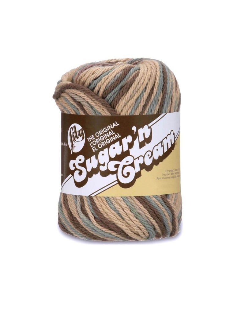 Lily Sugar'n Cream Yarn  Ombres Earth - Image 2