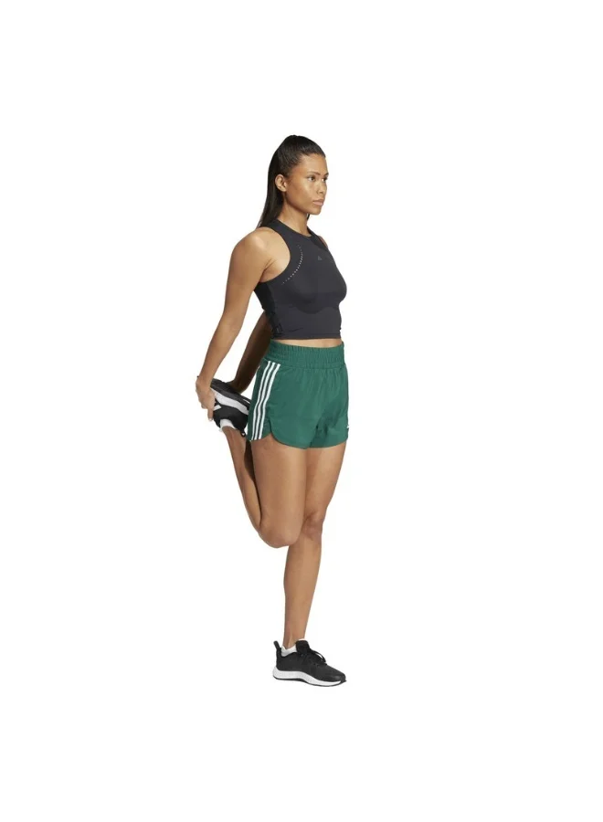 Adidas adidas pacer training 3-stripes woven high rise women shorts