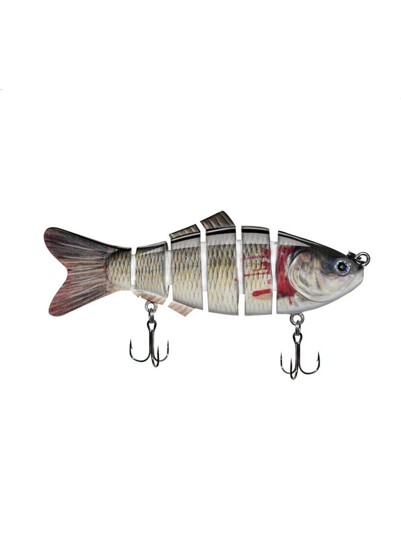 Generic Simulation hard bait 10cm/17G multi-section Fish Road bait 6 bionic bait hard bait multi-section Fish Spot special bait 02