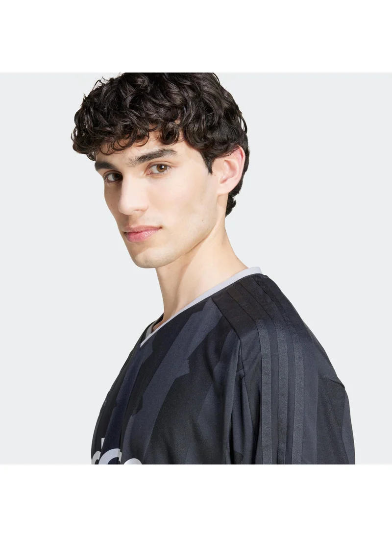 اديداس Tiro Long Sleeve Jacquard Jersey