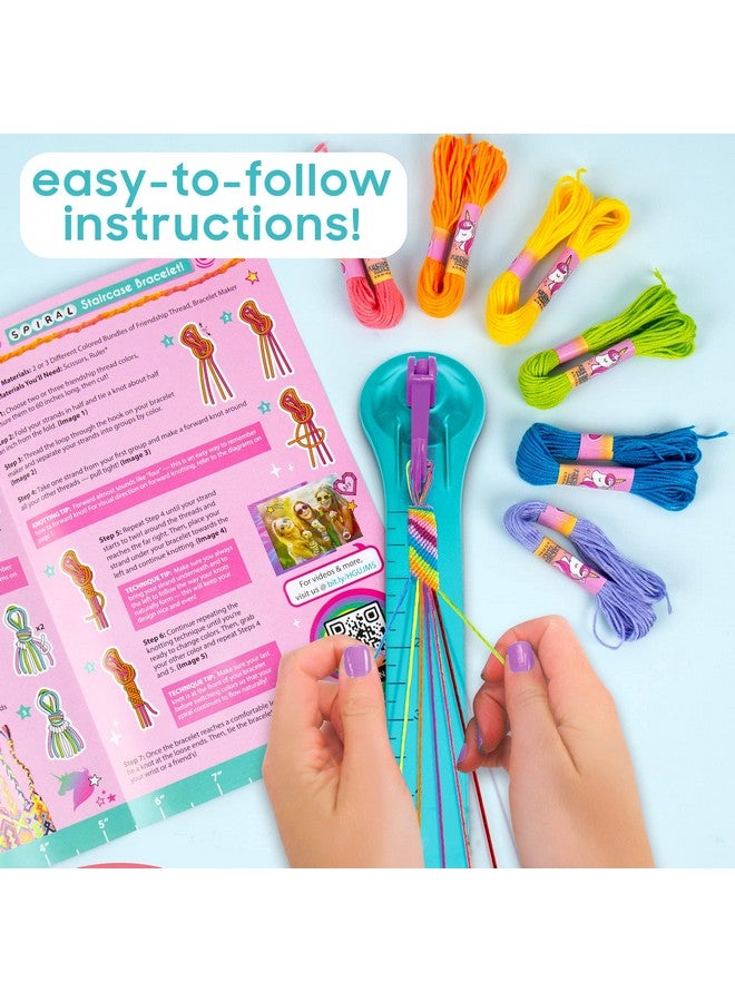 Just My Style Just My Style On-The-Go Jewelry Studio - Bracelet-Making Travel Kit - DIY Bead & Braid Set for Kids Ages 6+ - Image 3
