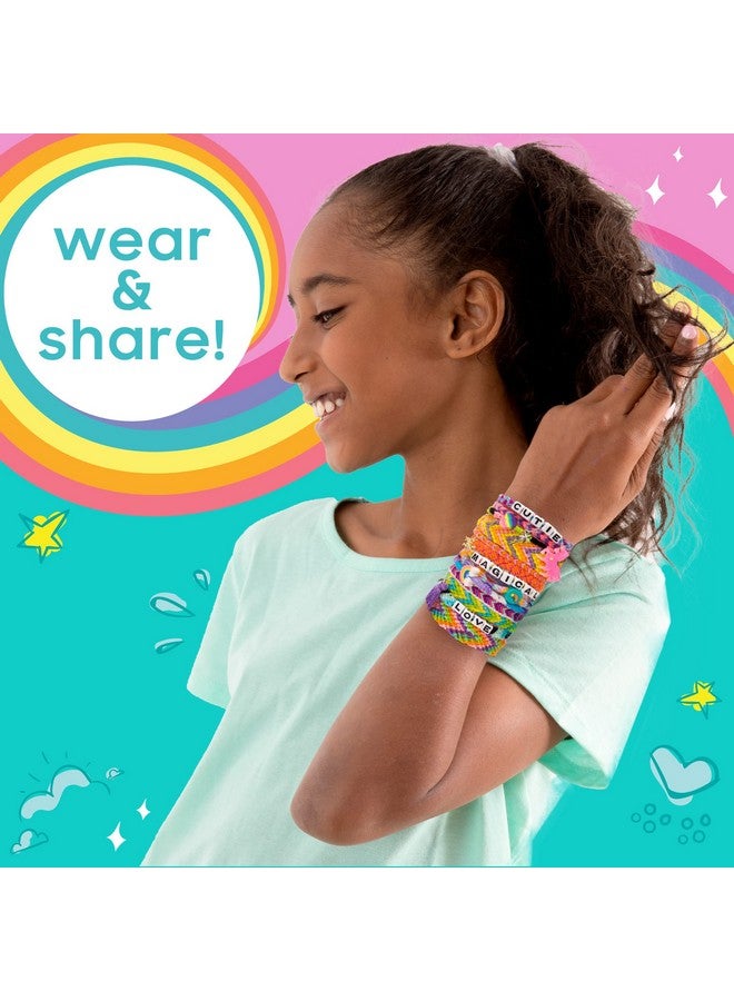 Just My Style Just My Style On-The-Go Jewelry Studio - Bracelet-Making Travel Kit - DIY Bead & Braid Set for Kids Ages 6+ - Image 5