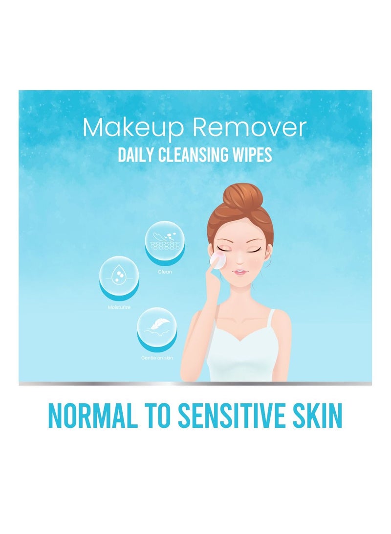 Cool & Cool مناديل إزالة المكياج من كول آند كول 60 قطعة - Image 3