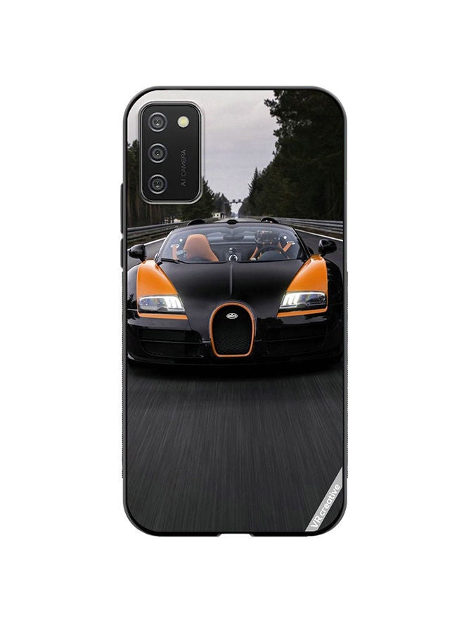 VR CREATIVE Protective Case Cover For Samsung Galaxy A02s Buggati Chiron Design Multicolour - Image 1