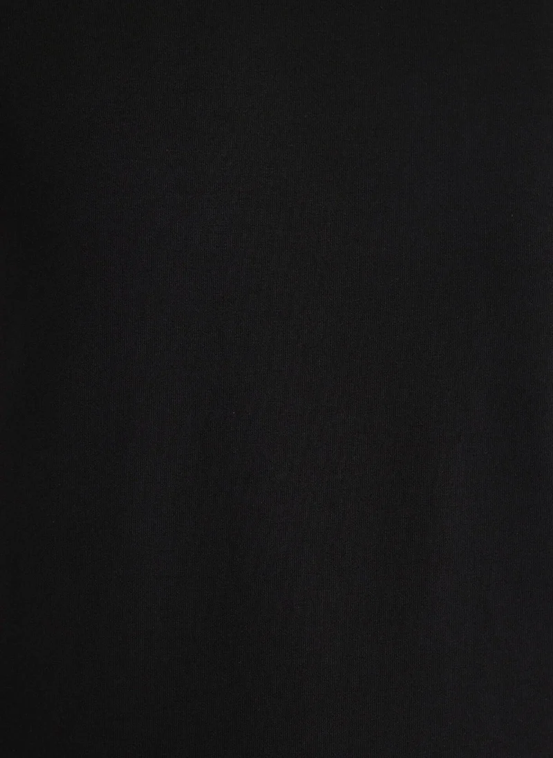 مافي Black Basic T-shirt