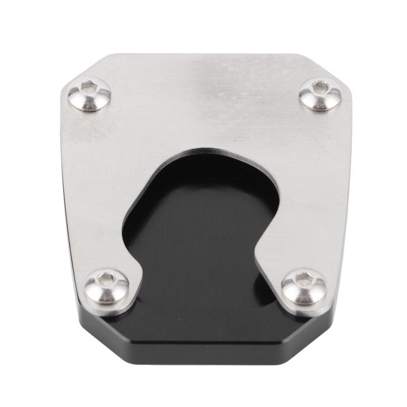 Side Stand Pad Enlarger Aluminum Alloy Stainless Steel for Motorcycle - Stabilizing Support on Soft Ground Mud Sand Uneven Surfaces - Honda VFR1200X 2012-2017 - Image 3