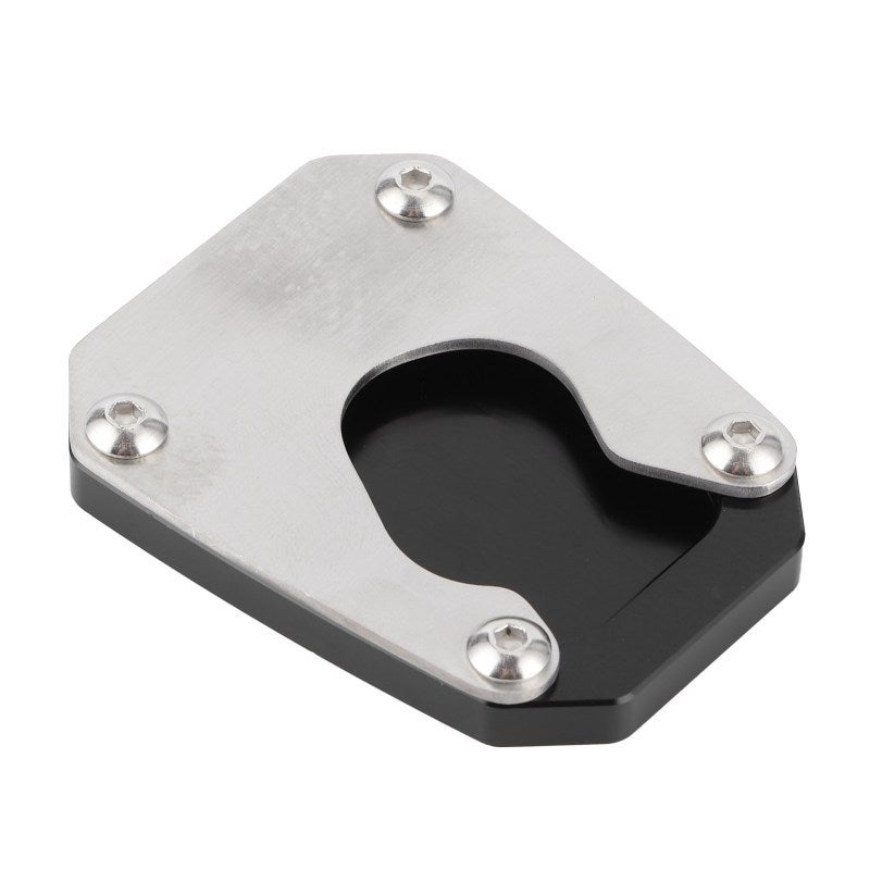 Side Stand Pad Enlarger Aluminum Alloy Stainless Steel for Motorcycle - Stabilizing Support on Soft Ground Mud Sand Uneven Surfaces - Honda VFR1200X 2012-2017 - Image 4