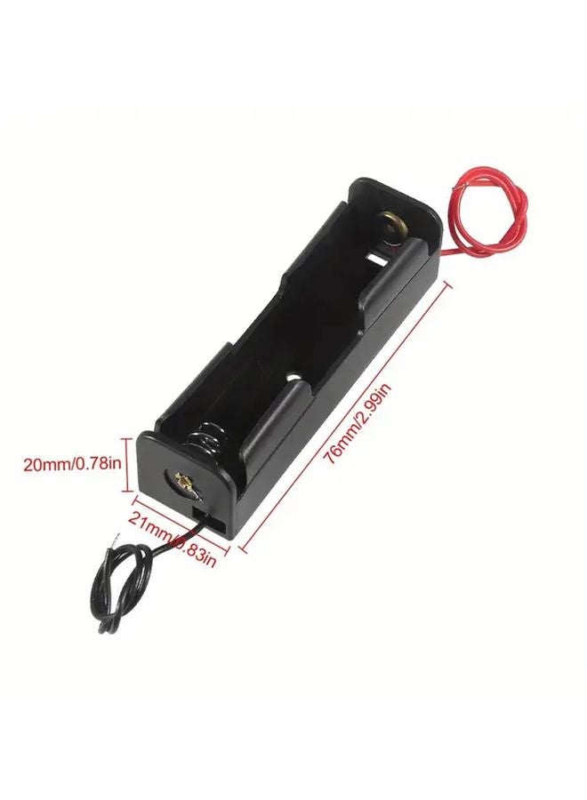 2pcs 18650 Battery Holder With Wiring DIY Case Portable Charger Double A Batterie Holders - Image 3