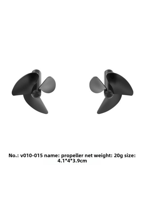 V050 Nest Boat Positioning Fishing Boat Model Hook Boat Accessories Bare Boat Main Board Motor Remote Control Battery-Color:V020-15 Paddle