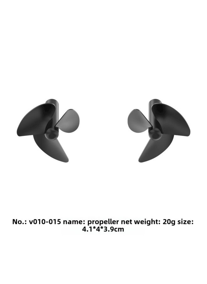 null - V050 Nest Boat Positioning Fishing Boat Model Hook Boat Accessories Bare Boat Main Board Motor Remote Control Battery-Color:V020-15 Paddle - Image 1