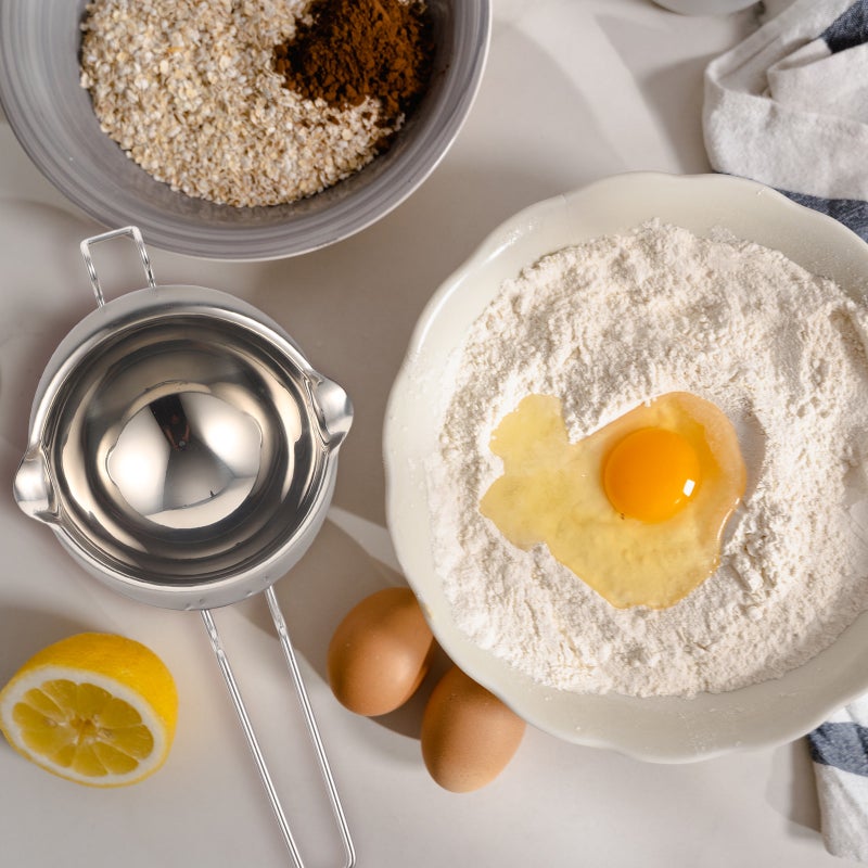🍳 أوعية ذوبان الشوكولاتة والزبدة والجبن والشمع بمقبض طويل مريح - Image 2