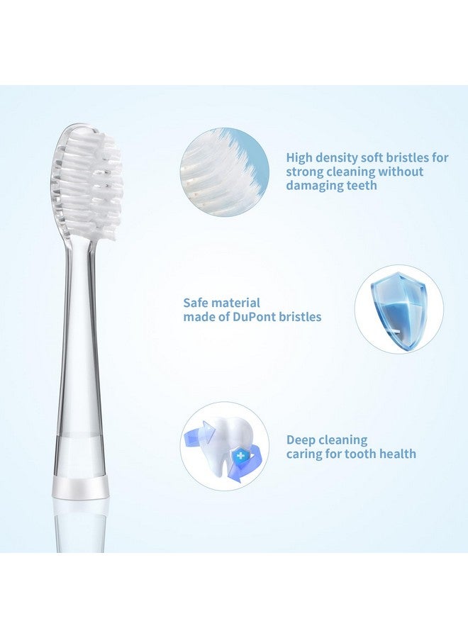 KOPBTBOY Kids Toothbrush Replacement Heads Compatible with Seago SG-513/SG-977/EK6, Compatible with Dada-Tech-BB1/977/K6,Compatible with Brush-Baby WildOnes/KIDZSONIC(18-36 Month) - Image 5