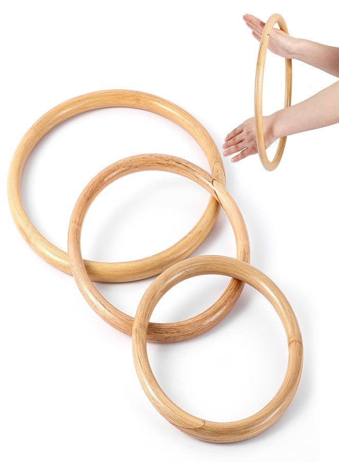 Blueweenly 3 Pcs Kung Fu Ring Wing Chun 7, 9, 11 Inches Wing Chun Training Equipment for Training Kung Fu - Image 1