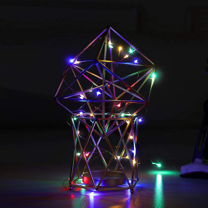 VELOCIOUS VELOCIOUS 16 LED Blossom Multicolor Flower Fairy String Lights 3 Meters LED Christmas Lights for Diwali Home Decoration Multicolor Fairy Light  - Image 4