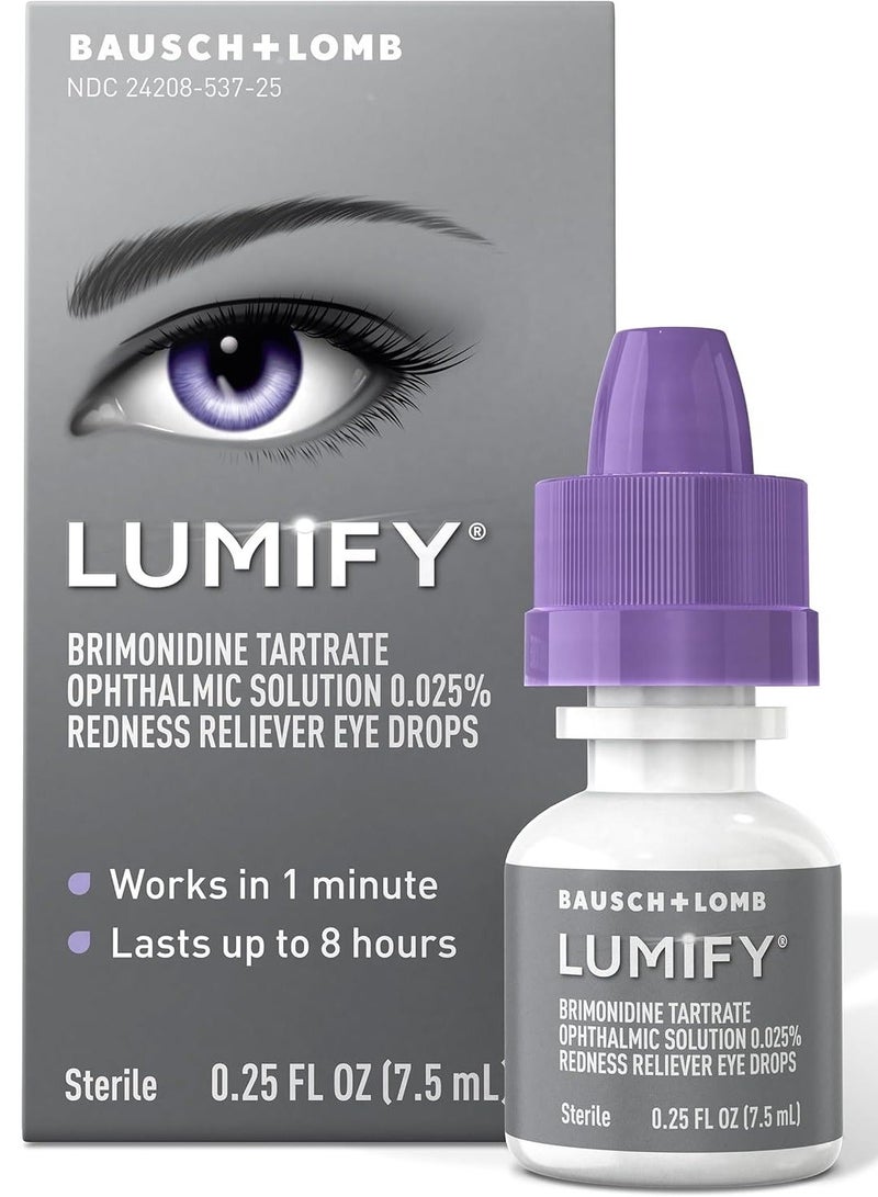 LUMIFY Redness Reliever Eye Drops, 0.25 Fl Oz (7.5 mL) - Image 2