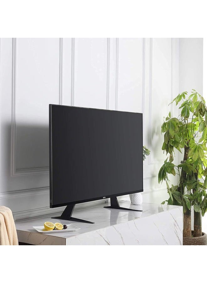 Suptek Universal TV Stand for 20-65 Inch LCD/LED/OLED/Plasma Flat & Curved Screens - Metal Legs With Height Adjustment, VESA 75x75mm to 800x500mm, Max 50kgs/110lbs - Image 4