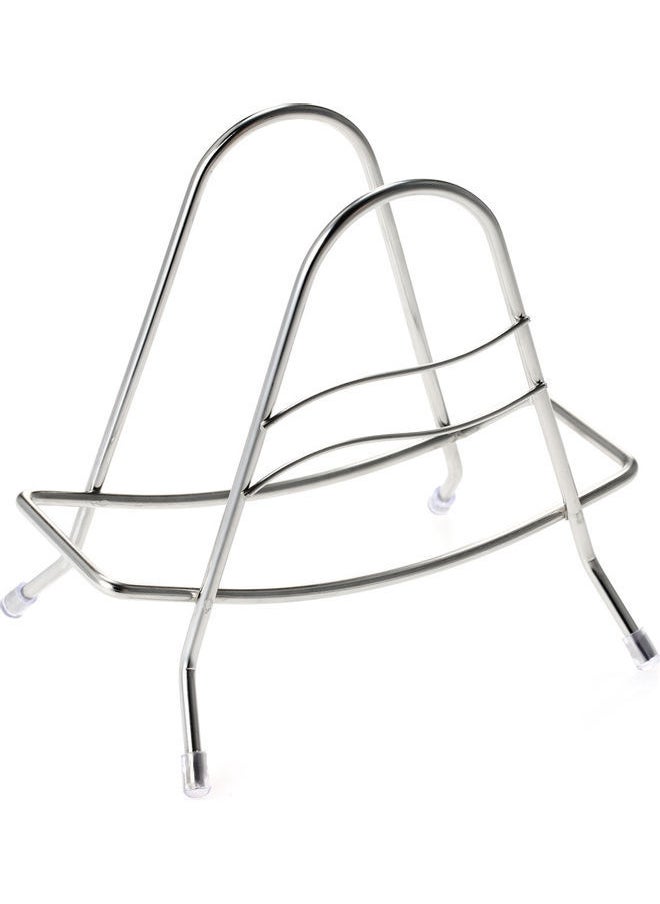 NIBEMINENT Chopping Board Stand Rack Silver 17.5 x 11.5 15.5cm  - Image 2