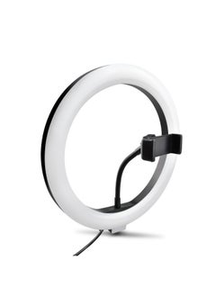 General 10-inch Mobile Live Fill Light Live Broadcast Ring Anchor Fill Light 26cm Three-speed Dimming Color Beauty Light-Color:26cm Live Light Black  - Image 5
