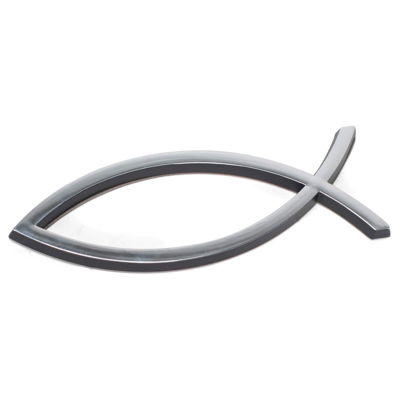 Harbor House Large Silver Christian Fish Auto Emblem - Image 3
