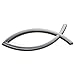 Harbor House Large Silver Christian Fish Auto Emblem - Image 2