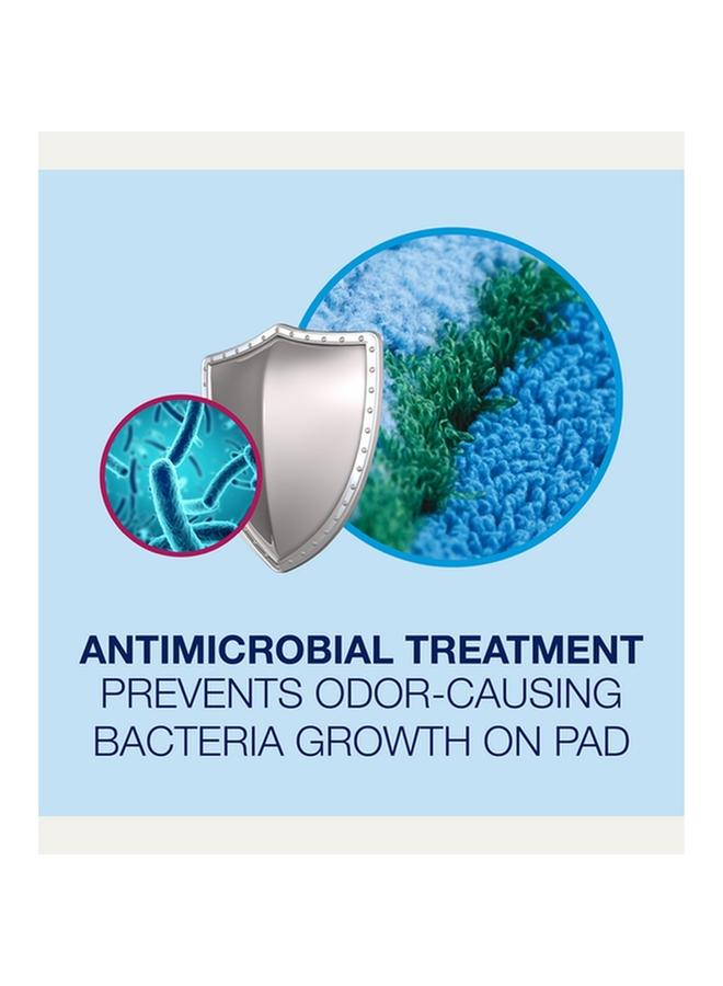 BONA PowerPlus Microfiber Deep Cleaning Mop Pad Blue and Green AX0003495 - Image 3