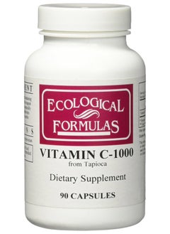 Ecological Formulas Ecological Formulas Vitamin C-1000 Capsule from Tapioca, 90 Count 