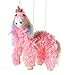 Artisan Owl Yarn and Plush Pink Unicorn Marionette Puppet Wooden Feet and Detachable Strings Styles Vary Pink - Image 3