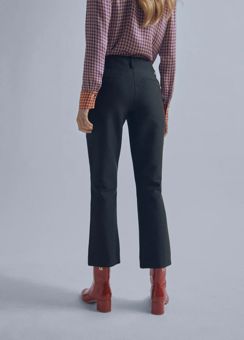 Lola Casademunt Stretch jacquard trousers