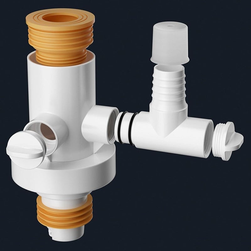 Aputue Multi-Channel Drain Adapter - Modern Kitchen Plumbing Solution - Image 5