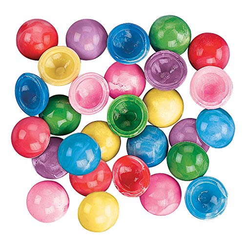 Fun Express Mini Marbleized Rubber Poppers Toys - Bulk Set of 144 Pop Ups in Bright Marbleized Colors - Party Favors and Giveaways - Image 3
