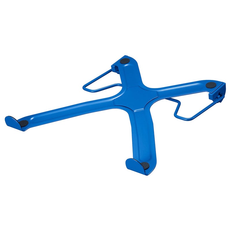 Baitique Foldable Laptop Stand, Lightweight Metal, up to 17 inch, Blue - Image 2