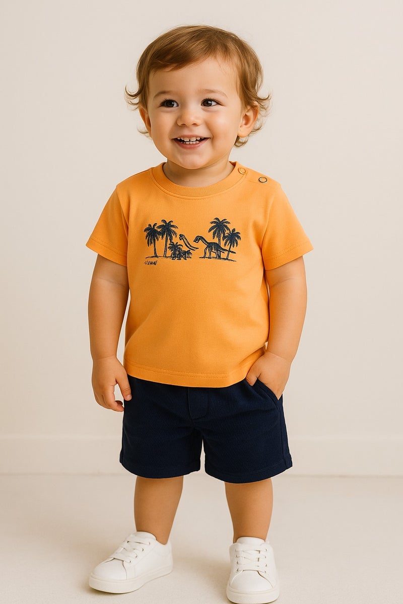 Dirkje Boys Set - T-shirt & Shorts - Image 1