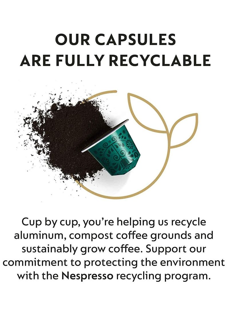 نسبرسو كبسولات نسبريسو ستوكهولم فورتيسيو لونجو الأصلية عبوة من 5 إجمالي 50 كبسولة - Image 3